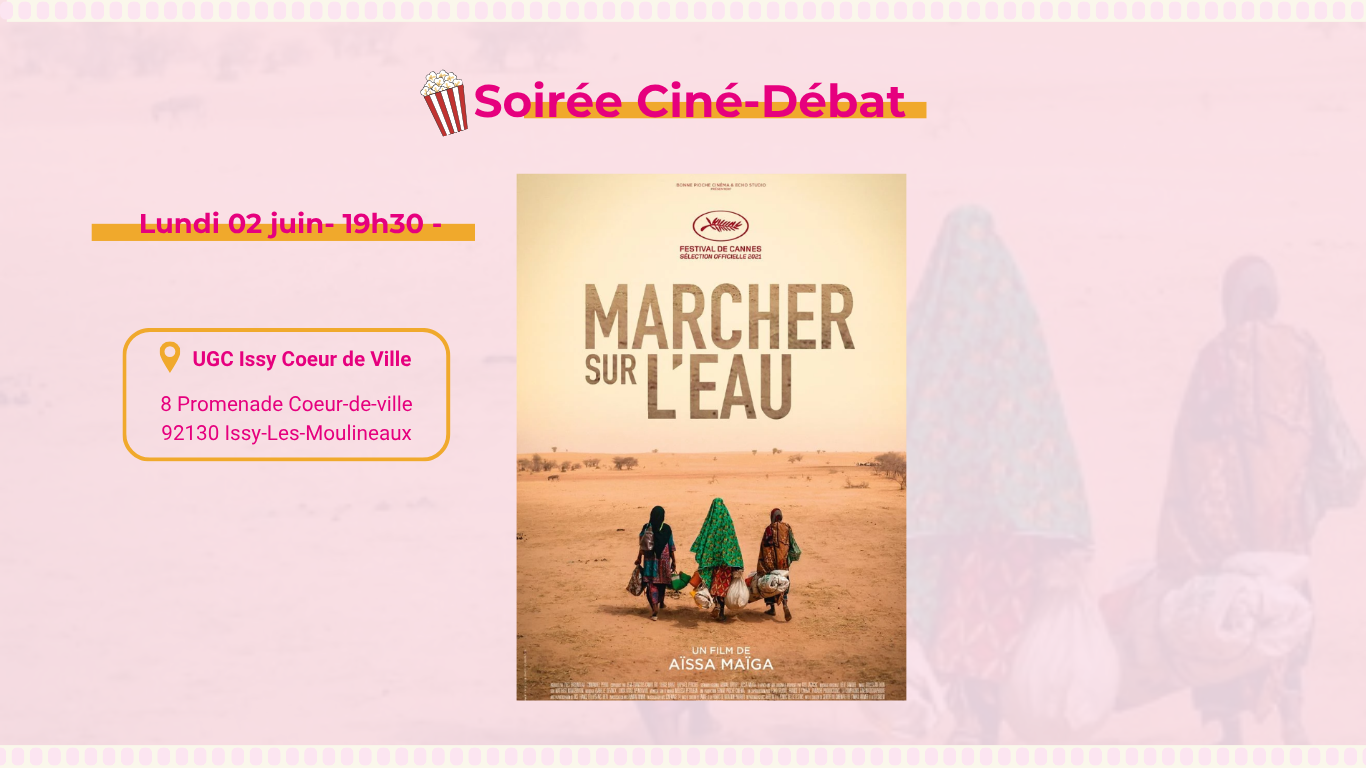 Ciné-débat « Marcher sur l’eau » – Lundi 2 juin