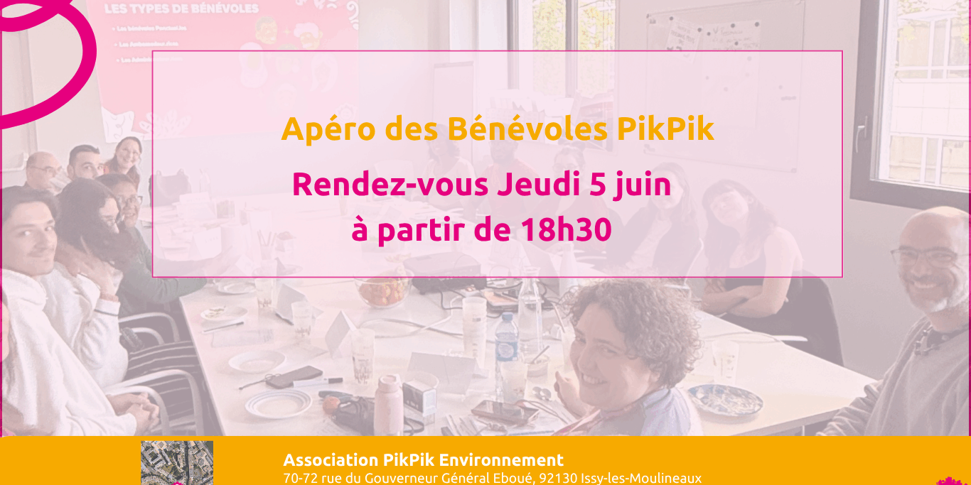 Visuel apéro des bénévoles 05 juin 2025