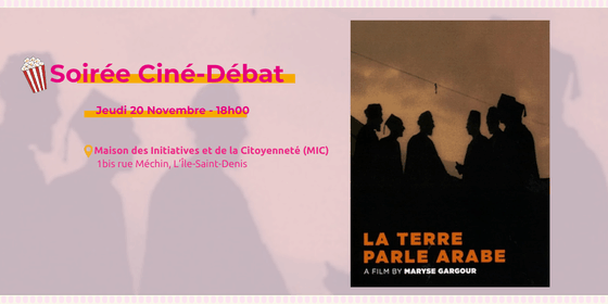 Affiche La terre Parle Arabe