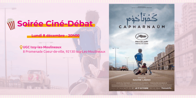 visuel ciné-débat Capharnaüm visuel ciné-débat Capharnaüm