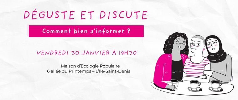 Déguste & Discute – Vendredi 30 janvier